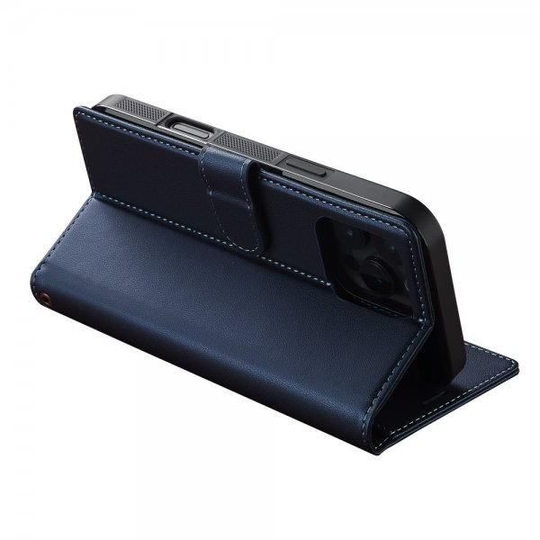 Lc.Imeeke iPhone 16 Pro Etui Avtagbart Deksel L2 Series MagSafe Blå