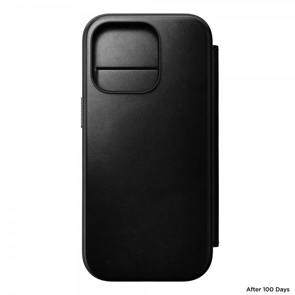 Nomad iPhone 16 Pro Etui Modern Leather Folio Horween Svart
