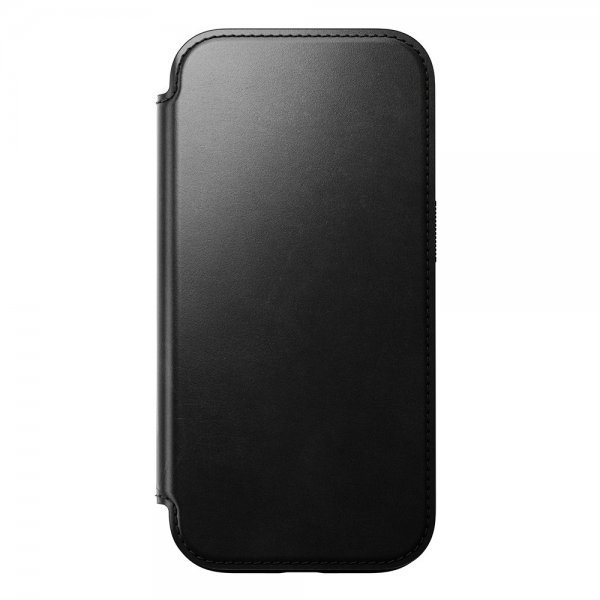 Nomad iPhone 16 Pro Etui Modern Leather Folio Horween Svart