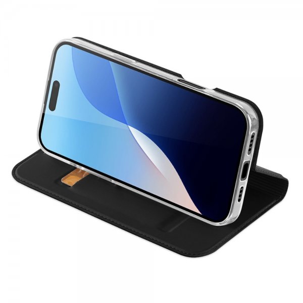 Dux Ducis iPhone 16 Pro Etui Skin Pro Series Svart