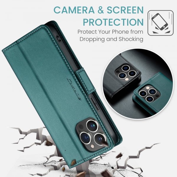 CaseMe iPhone 16 Pro Max Etui 023 Series Grønn