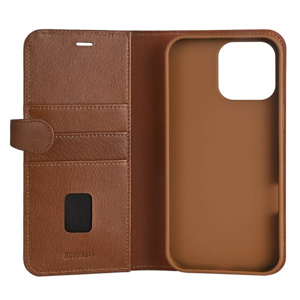 Buffalo iPhone 16 Pro Max Etui 2-in-1 MagSeries Brun