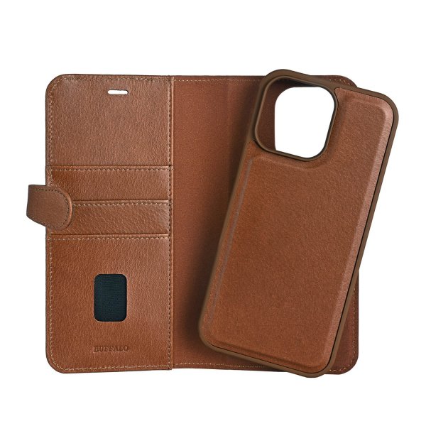 Buffalo iPhone 16 Pro Max Etui 2-in-1 MagSeries Brun