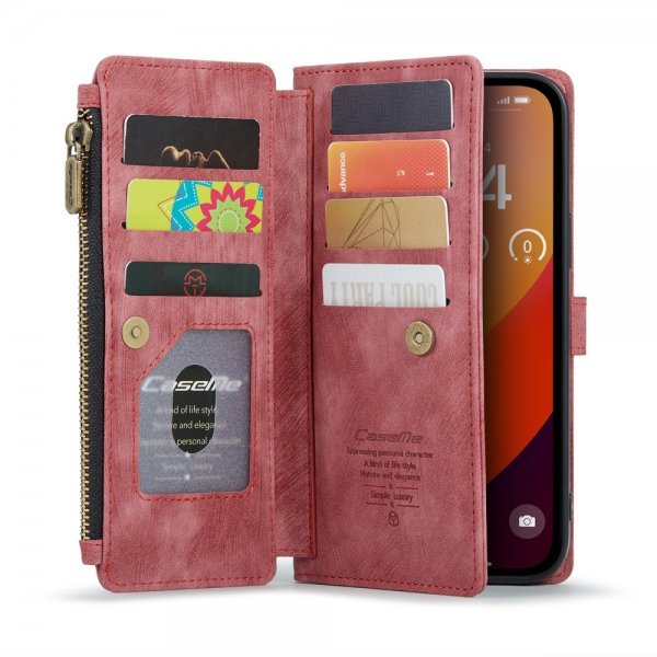 CaseMe iPhone 16 Pro Max Etui C30 Series Rød