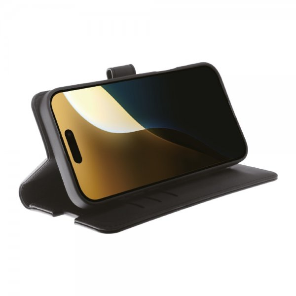 Vivanco iPhone 16 Pro Max Etui Classic Wallet Svart