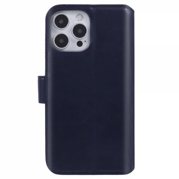 Nordic Covers iPhone 16 Pro Max Etui Essential Leather Heron Blue