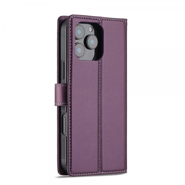 Lc.Imeeke iPhone 16 Pro Max Etui Avtagbart Deksel L2 Series MagSafe Lilla