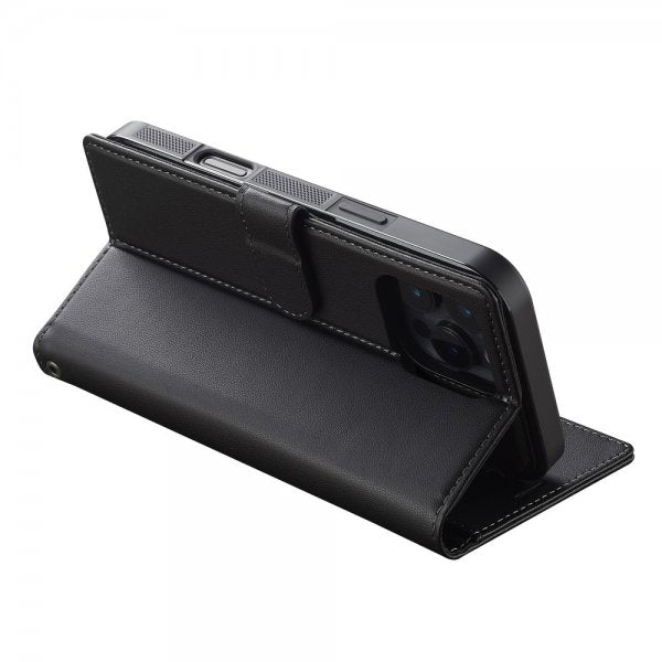 Lc.Imeeke iPhone 16 Pro Max Etui Avtagbart Deksel L2 Series MagSafe Svart