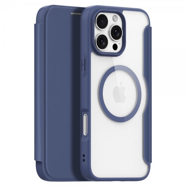 Dux Ducis iPhone 16 Pro Max Etui Skin X Pro Series MagSafe Blå