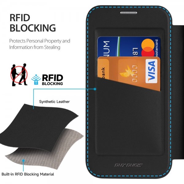 Dux Ducis iPhone 16 Pro Max Etui Skin X Pro Series MagSafe Svart