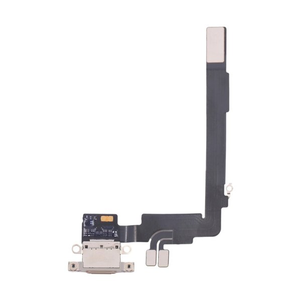 iPhone 16 Pro Max Ladekontakt Flexkabel Original - Gull