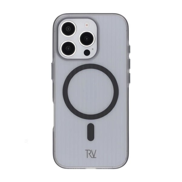 Rvelon iPhone 16 Pro Max Deksel Korrugerte MagSafe Svart