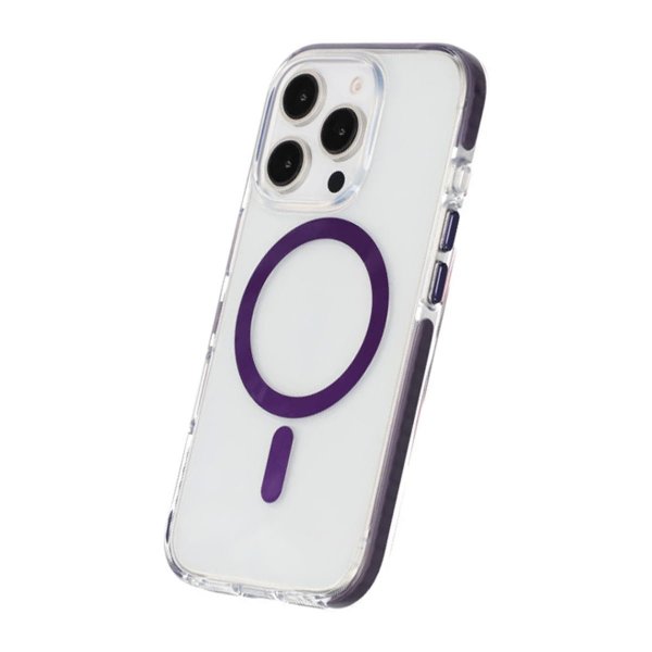 iPhone 16 Pro Max Deksel Støtsikker MagSafe Lilla