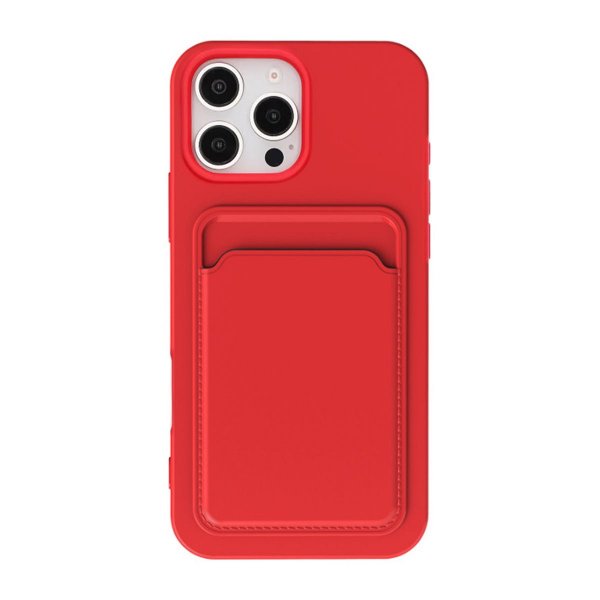 iPhone 16 Pro Max Deksel Kortholder Rød