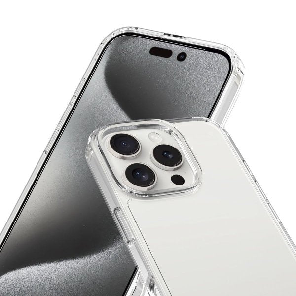 Rvelon iPhone 16 Pro Max Deksel Silikon Transparent