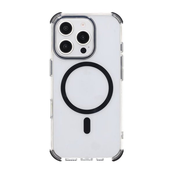 Rvelon iPhone 16 Pro Max Deksel TPU MagSafe Svart