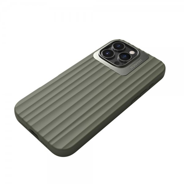 Nudient iPhone 16 Pro Max Deksel Bold MagSafe Olive Green