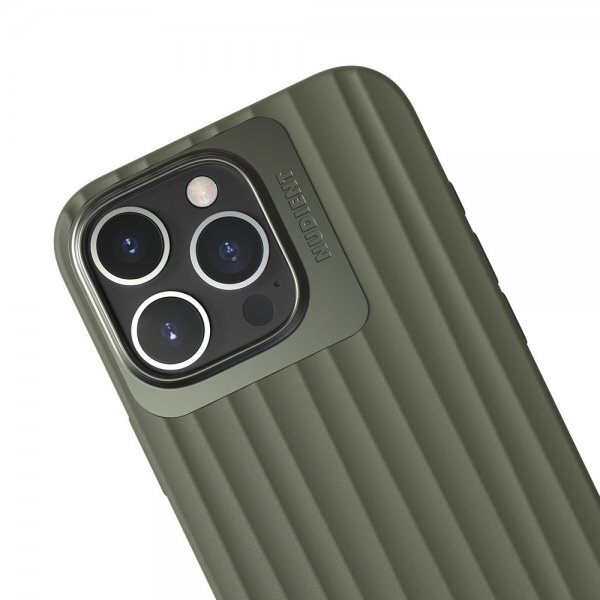 Nudient iPhone 16 Pro Max Deksel Bold MagSafe Olive Green