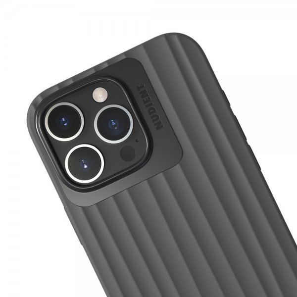 Nudient iPhone 16 Pro Max Deksel Bold MagSafe Storm Black