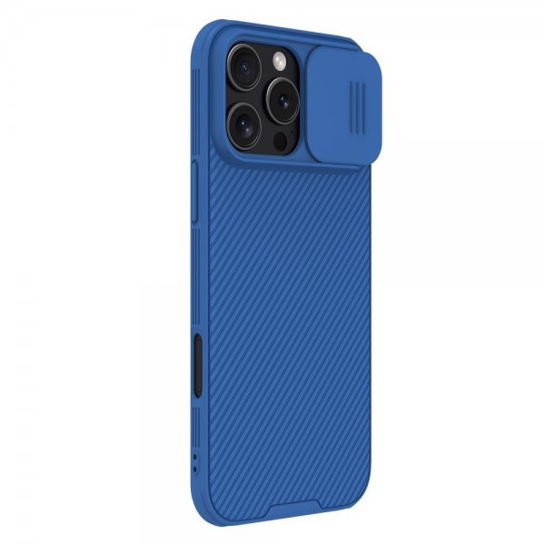 Nillkin iPhone 16 Pro Max Deksel CamShield Pro MagSafe Blå