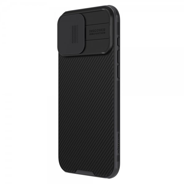 Nillkin iPhone 16 Pro Max Deksel CamShield Pro MagSafe Svart