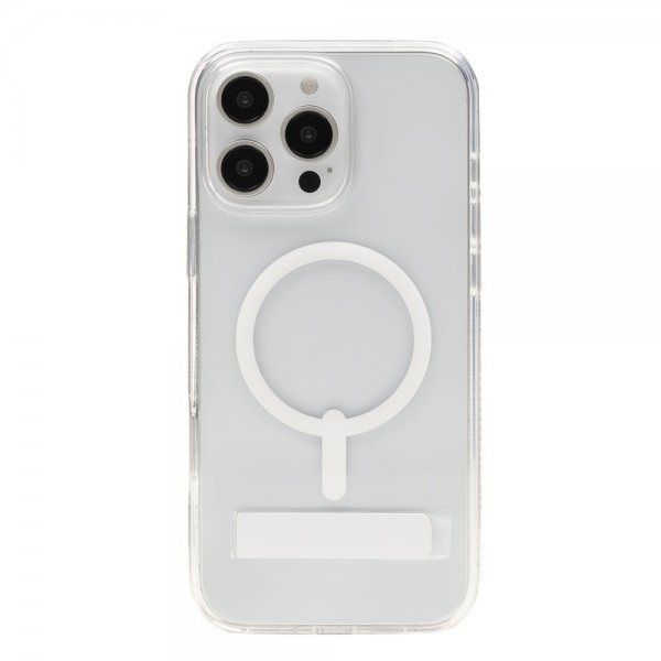 Zagg iPhone 16 Pro Max Deksel Crystal Palace Snap Kickstand Transparent