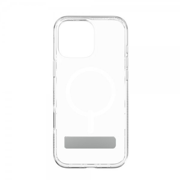 Zagg iPhone 16 Pro Max Deksel Crystal Palace Snap Kickstand Transparent