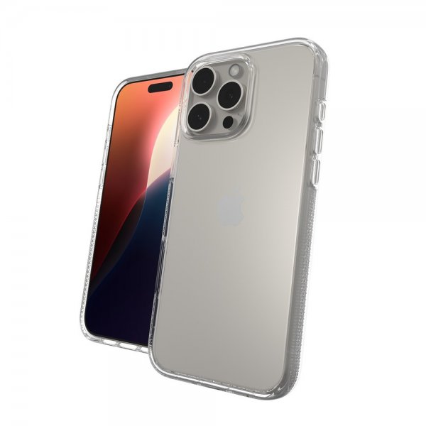 Zagg iPhone 16 Pro Max Deksel Crystal Palace Transparent