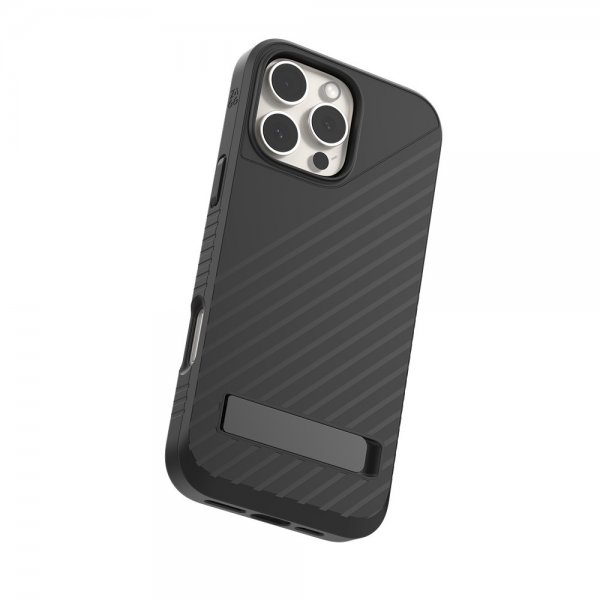 Zagg iPhone 16 Pro Max Deksel Denali Snap Kickstand Svart
