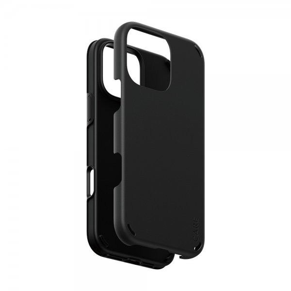 CARE by PanzerGlass iPhone 16 Pro Max Deksel Double Defence Svart