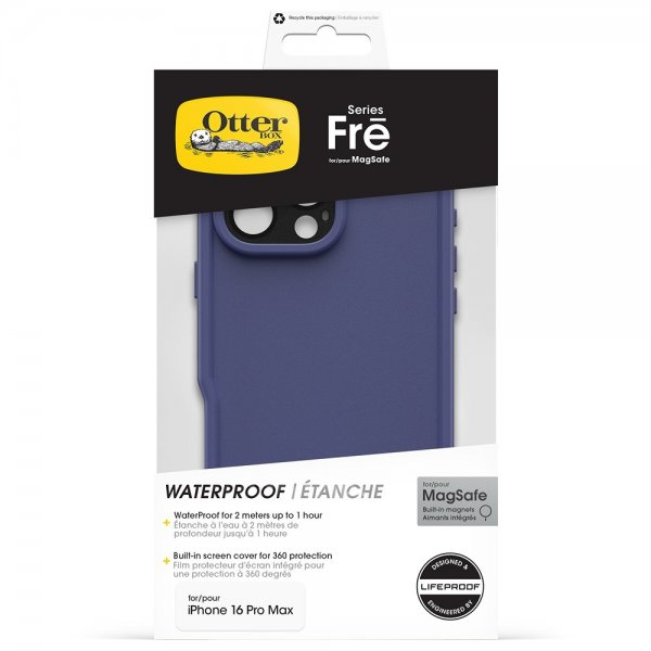 Otterbox iPhone 16 Pro Max Deksel Fre MagSafe Denver Dusk Purple