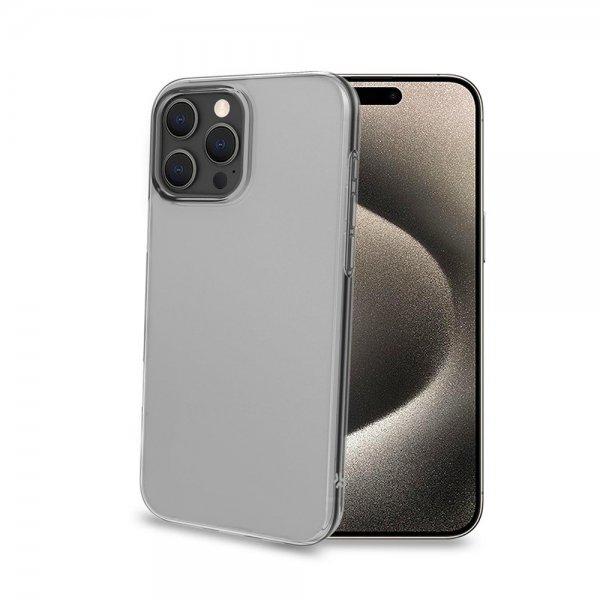 Celly iPhone 16 Pro Max Deksel GELSKIN Klar