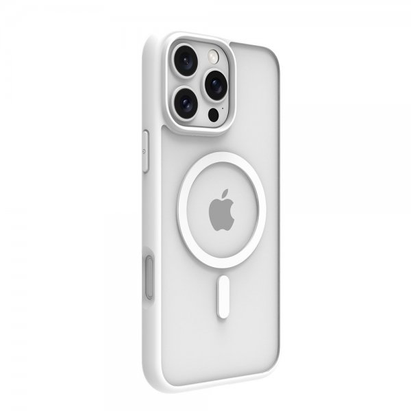 dbramante1928 iPhone 16 Pro Max Deksel Grenen MagSafe Hvit