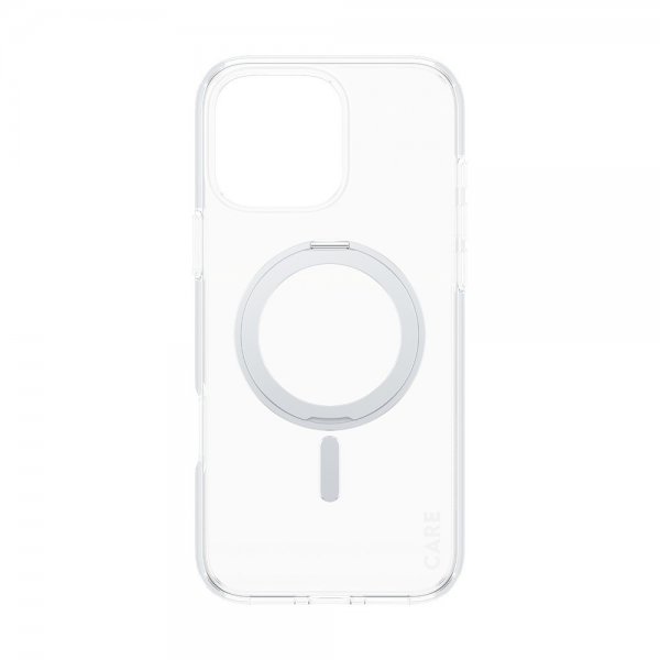 CARE by PanzerGlass iPhone 16 Pro Max Deksel Kickstand MagSafe Sølv