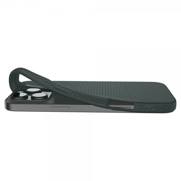 Spigen iPhone 16 Pro Max Deksel Liquid Air Abyss Green
