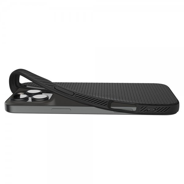 Spigen iPhone 16 Pro Max Deksel Liquid Air Matte Black