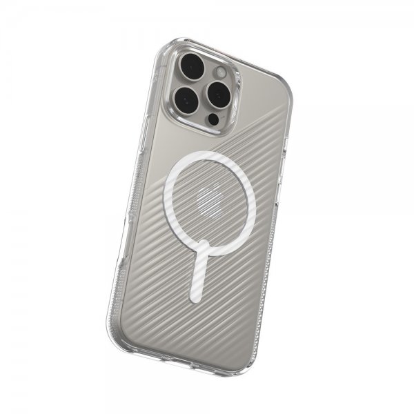 Zagg iPhone 16 Pro Max Deksel Luxe Snap Transparent