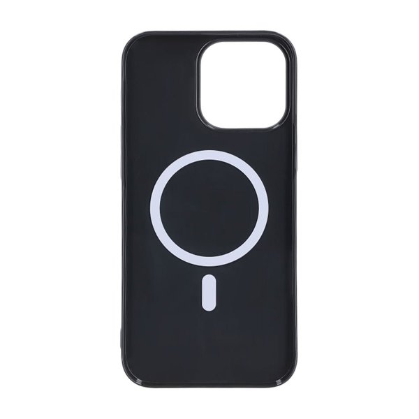 iPhone 16 Pro Max Deksel TPU MagSafe Glatt Svart