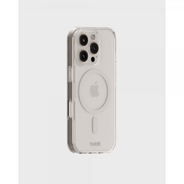 holdit iPhone 16 Pro Max Deksel MagSafe Case Hvit