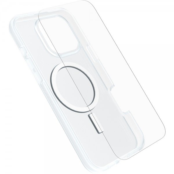 Otterbox iPhone 16 Pro Max Deksel Skjermbeskytter React MagSafe + Glass
