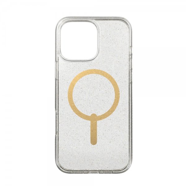 Zagg iPhone 16 Pro Max Deksel Milan Snap Gold Glitter