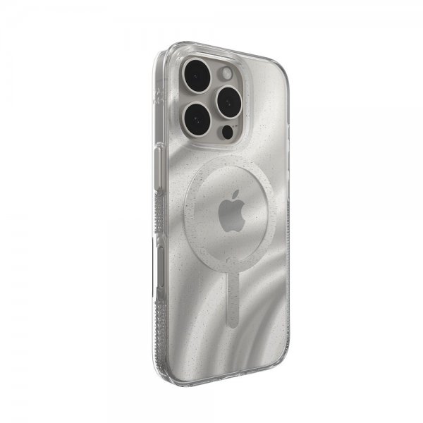 Zagg iPhone 16 Pro Max Deksel Milan Snap Swirl Glitter