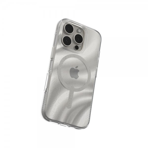 Zagg iPhone 16 Pro Max Deksel Milan Snap Swirl Glitter