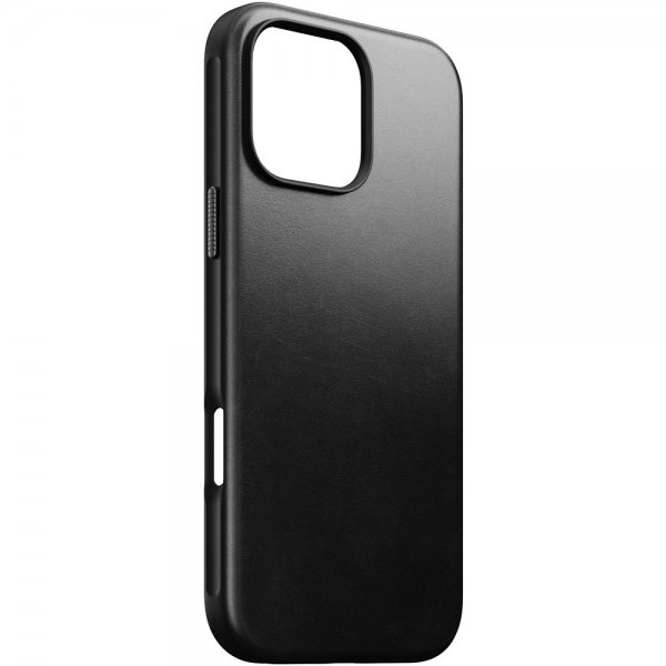 Nomad iPhone 16 Pro Max Deksel Modern Leather Case Horween Svart