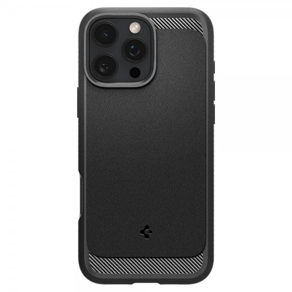 Spigen iPhone 16 Pro Max Deksel Rugged Armor MagFit Matte Black