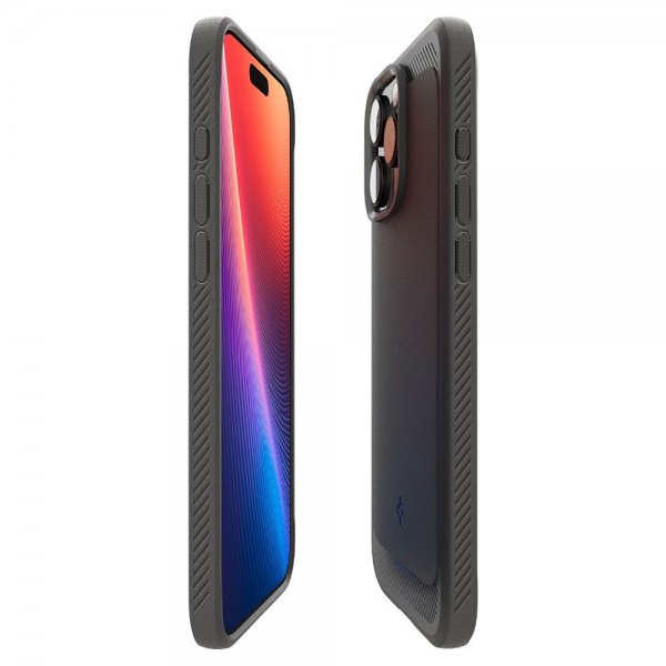 Spigen iPhone 16 Pro Max Deksel Rugged Armor MagFit Matte Black