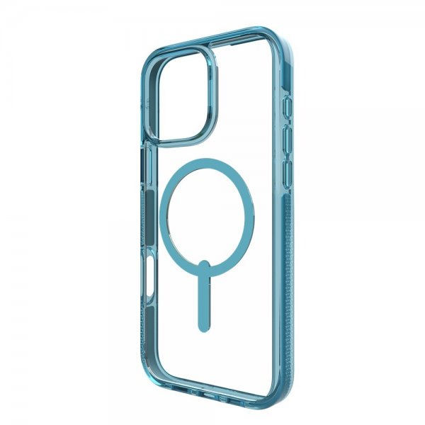 Zagg iPhone 16 Pro Max Deksel Santa Cruz Snap Retro Blue