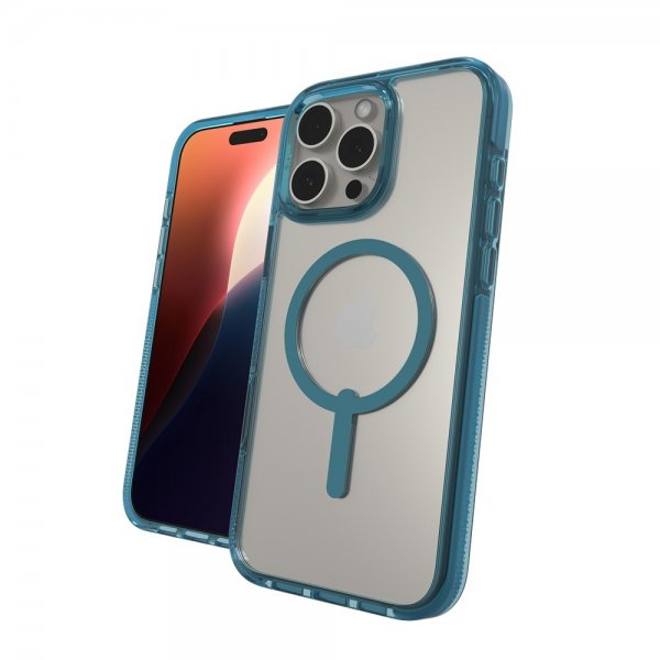 Zagg iPhone 16 Pro Max Deksel Santa Cruz Snap Retro Blue