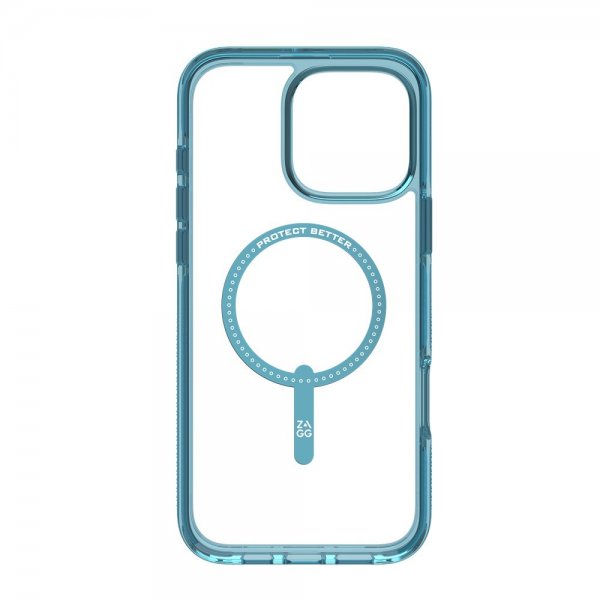 Zagg iPhone 16 Pro Max Deksel Santa Cruz Snap Retro Blue
