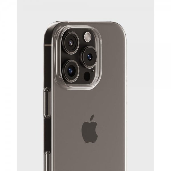 holdit iPhone 16 Pro Max Deksel Slim Case Transparent